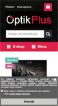 Mobile Screenshot of optikplus.cz